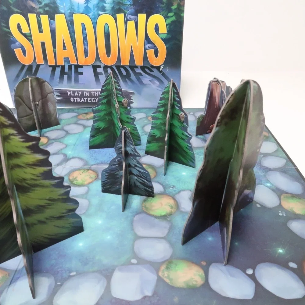 Shadows In the Forest Board Game Thinkfun 2017 Complete Ages 8+